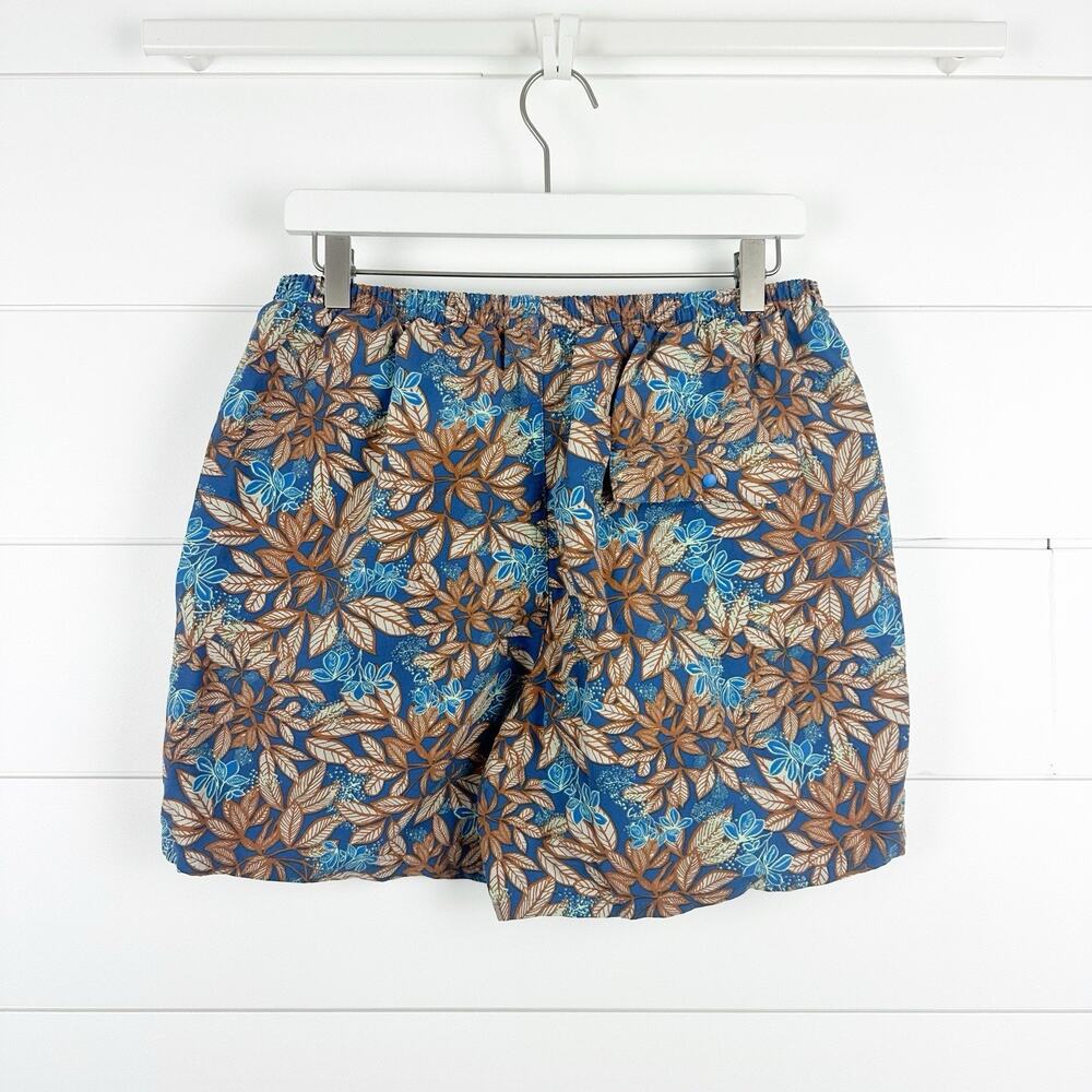 Patagonia Men’s Baggies Shorts Blue Floral 5" - Picture 3 of 6